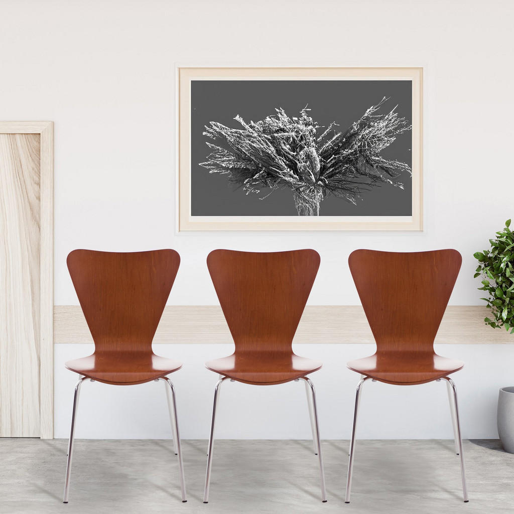 Thumbnail - CLP Besucherstuhl, Braun, Holz, 45x85x49 cm, Arbeitszimmer, Besucherstühle