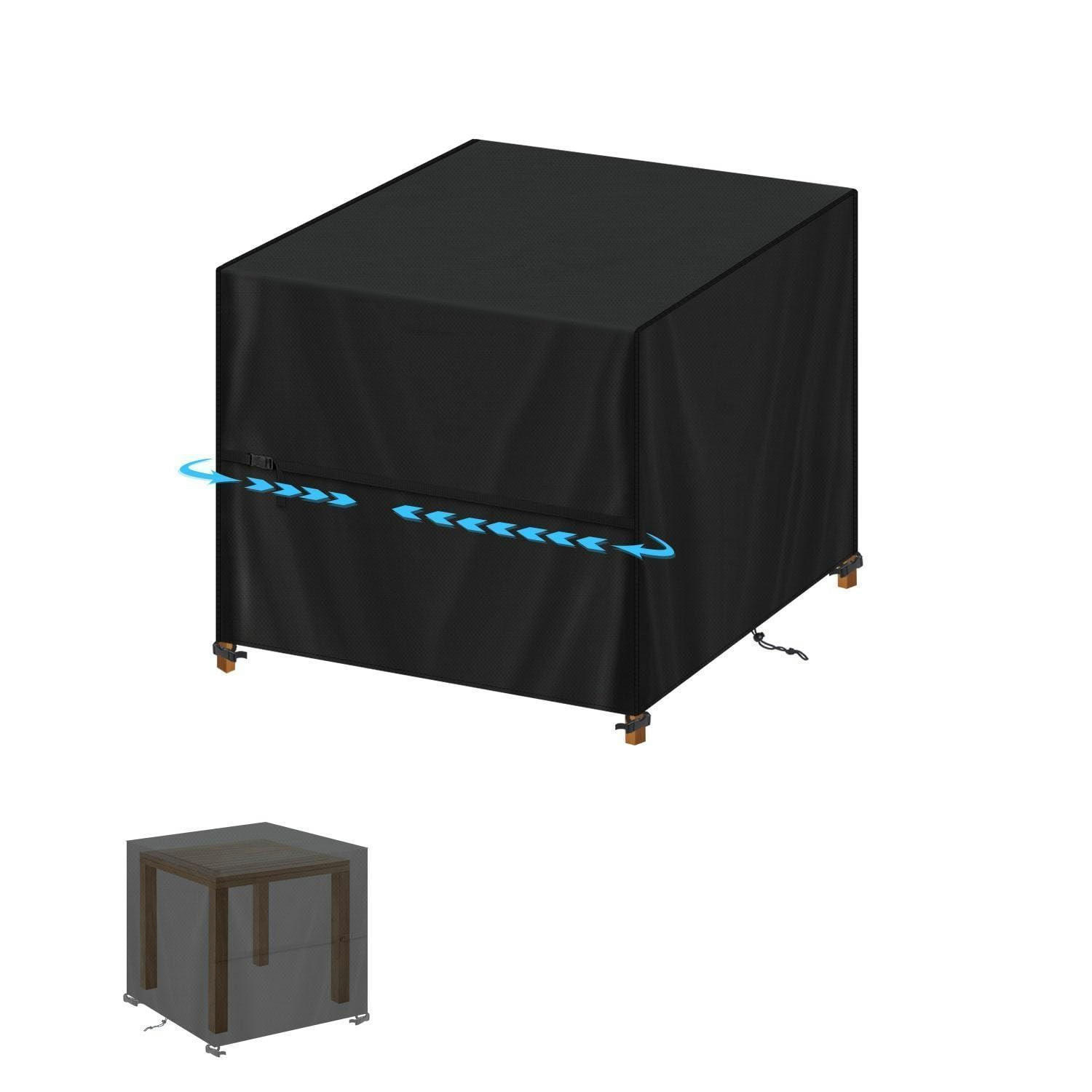 XXXLutz Abdeckhaube Schwarz 80x80x80 cm