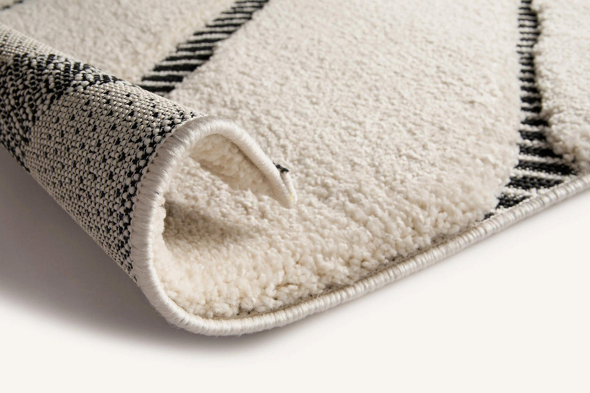 TEPPICH Ethnostil, weich beige - Beige, Textil (120/170cm) - AFK Living