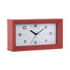 WECKER Lujo Rot 20.2/20.2/11.2 cm - Rot, Kunststoff (20.2/11.2/20.2cm) - Karlsson
