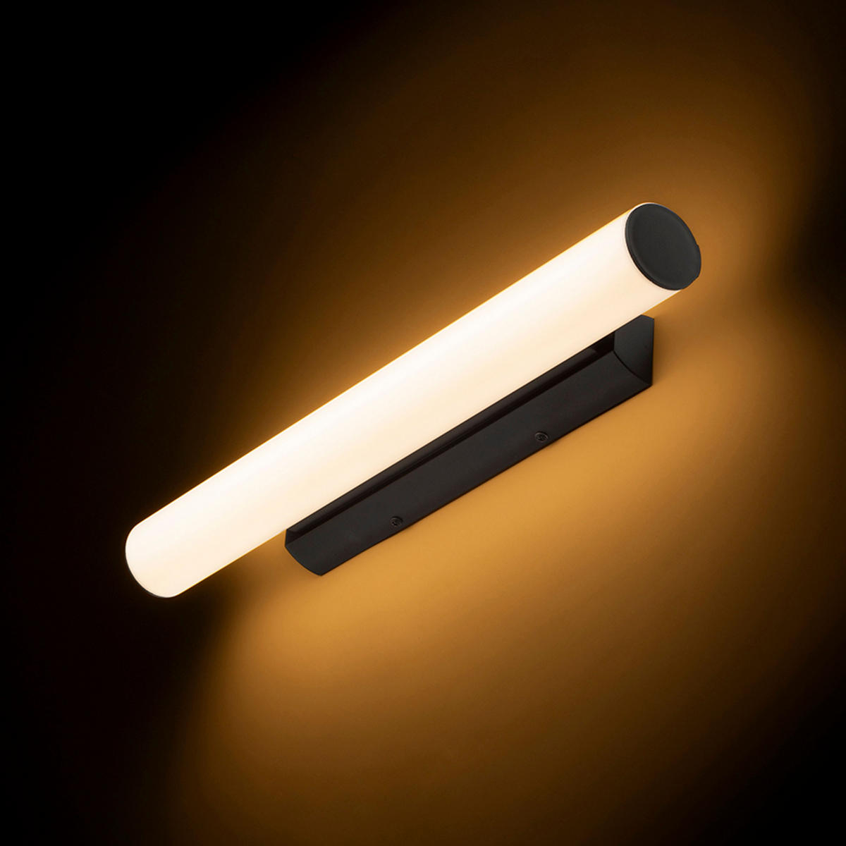 WANDLEUCHTE RIVIER LED 59 schwarz 18 W - Schwarz, Metall (20/25/15cm) - Rendl