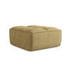 POUF Strukturstoff Stoff Gelb - Currygelb/Gelb, Kunststoff/Textil (80/43/93cm) - Makamii