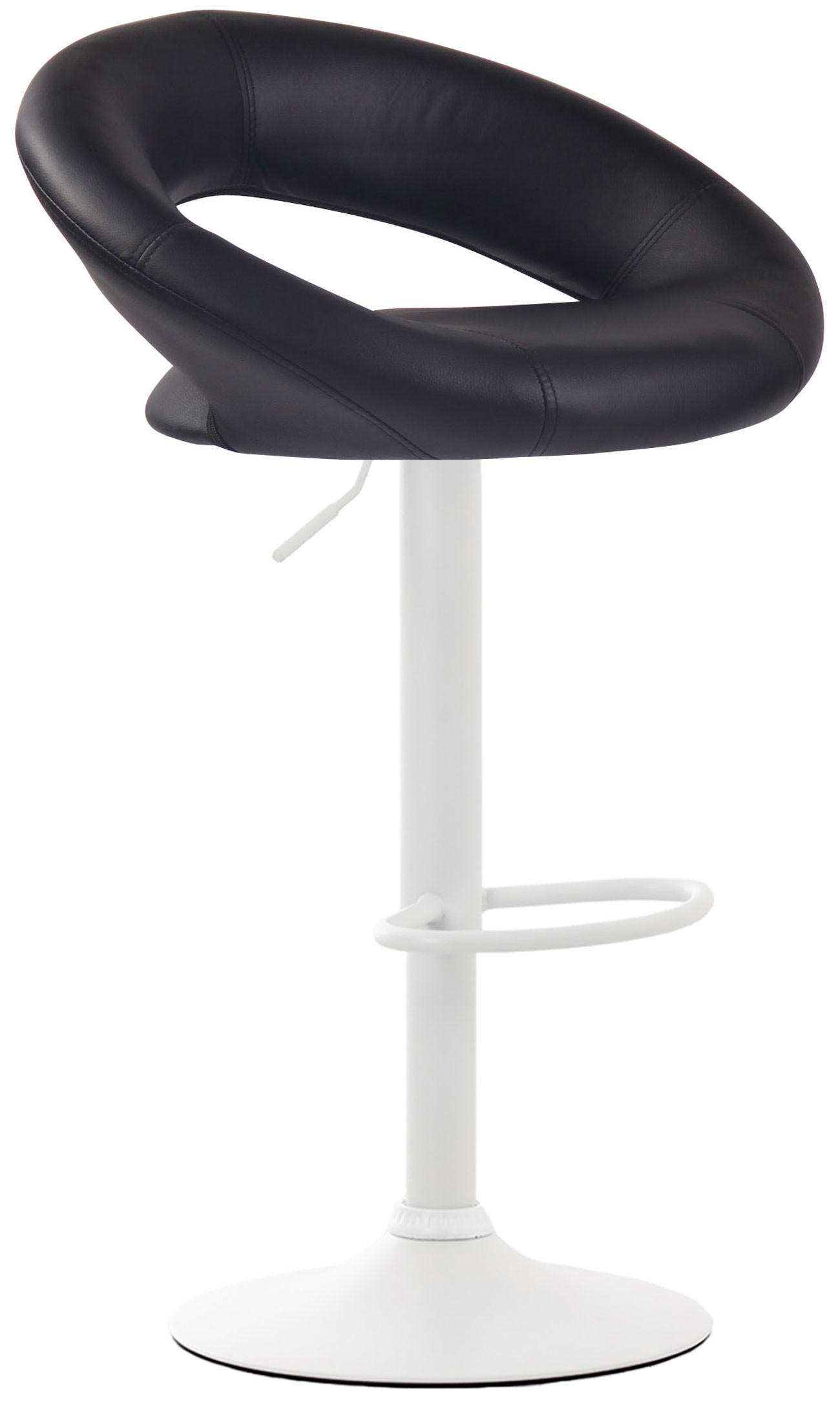 Deluke Barhocker Schwarz 53x80x47 cm