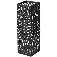 REGENSCHIRMSTÄNDER - schwarz - Schwarz, Metall (15.5/49/15.5cm) - VASAGLE