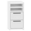 KOMMODE ALTIVO 2SW2O Weiß 36/35,6/70,4 cm - Weiß, Holzwerkstoff (36/70.4/35.6cm) - Matkam Möbel