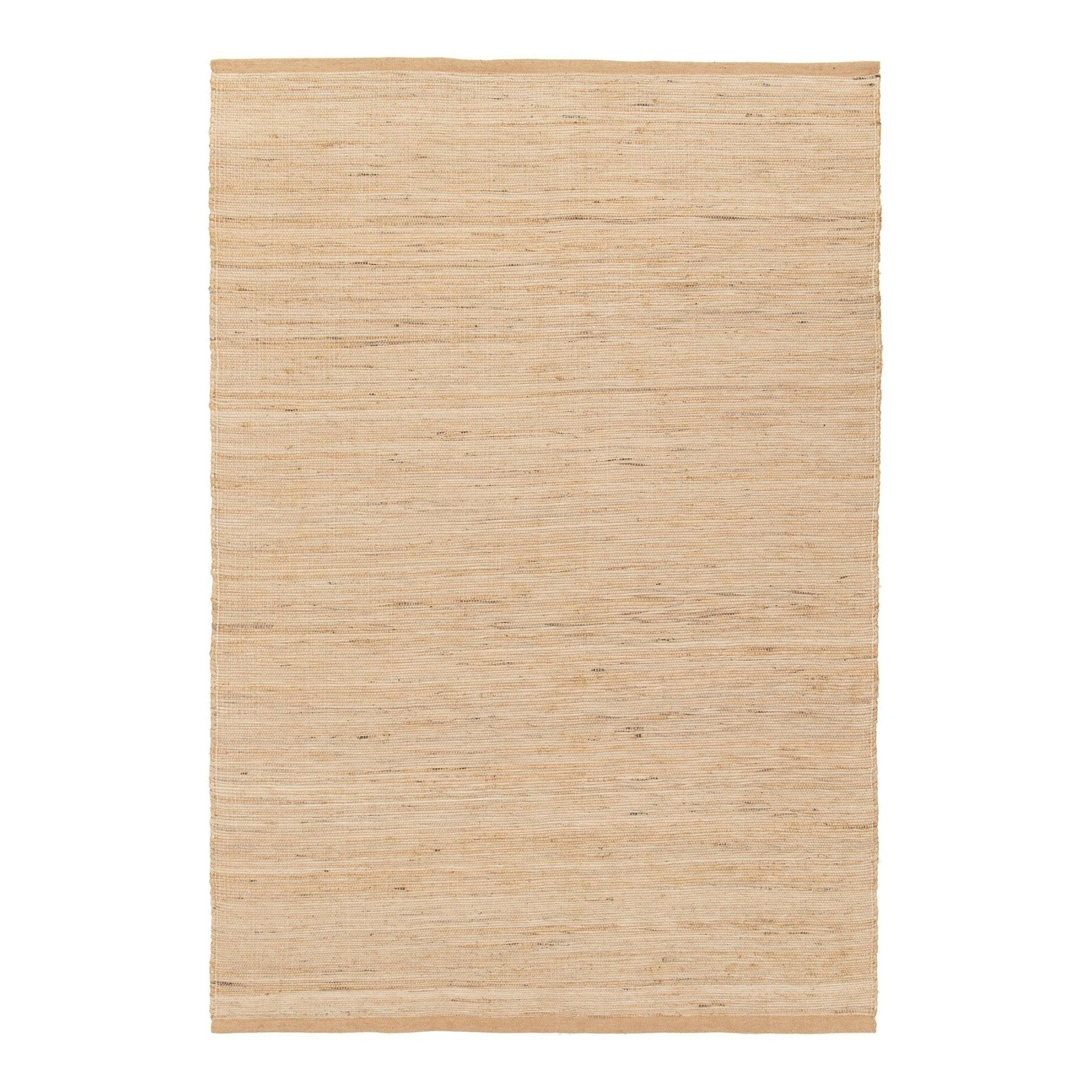 TEPPICH Design handgefertigt Jute beige - Beige, Naturmaterialien (120/170cm) - AFK Living