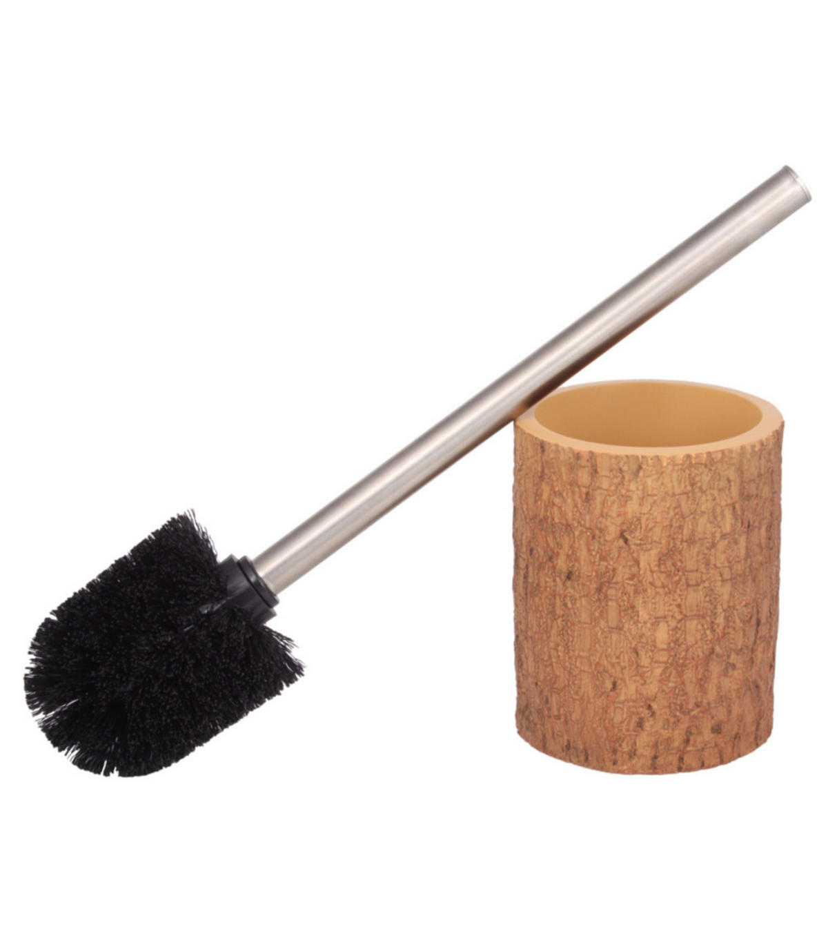 WC-BÜRSTE Rustikal - Braun, Kunststoff (9/37/9cm) - Sanilo