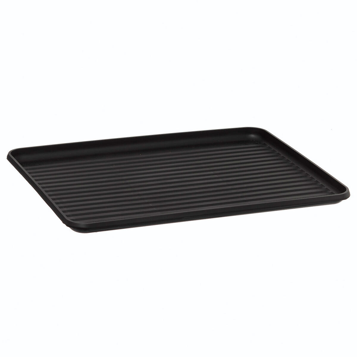 ABTROPFGESTELL Blackwood mit Abtropfmatte, Metall, Kunststoff, Schwarz - Schwarz, Metall (32/18.5/43cm) - 5five Simply Smart