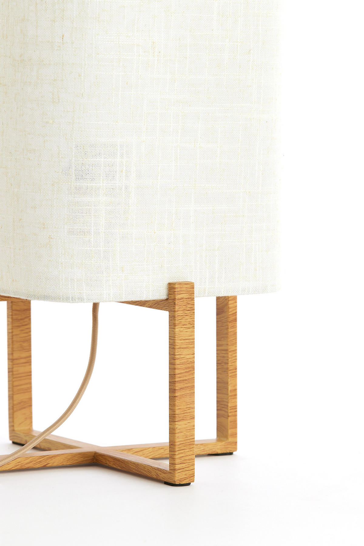 TISCHLEUCHTE Wyn Braun 21,5/21,5/50,5 cm - Braun, Metall (21.5/21.5/50.5cm) - Light & Living