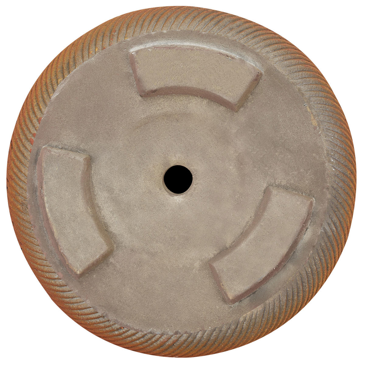 BLUMENTOPF2ER-SETSILBERQUADRATISCH 50/50/48cm Astras - Silberfarben, Stein (48cm) - Beliani