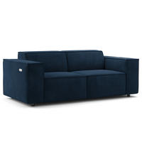 2-SITZER SOFA - Dunkelblau, Textil (189/70/96cm) - home24