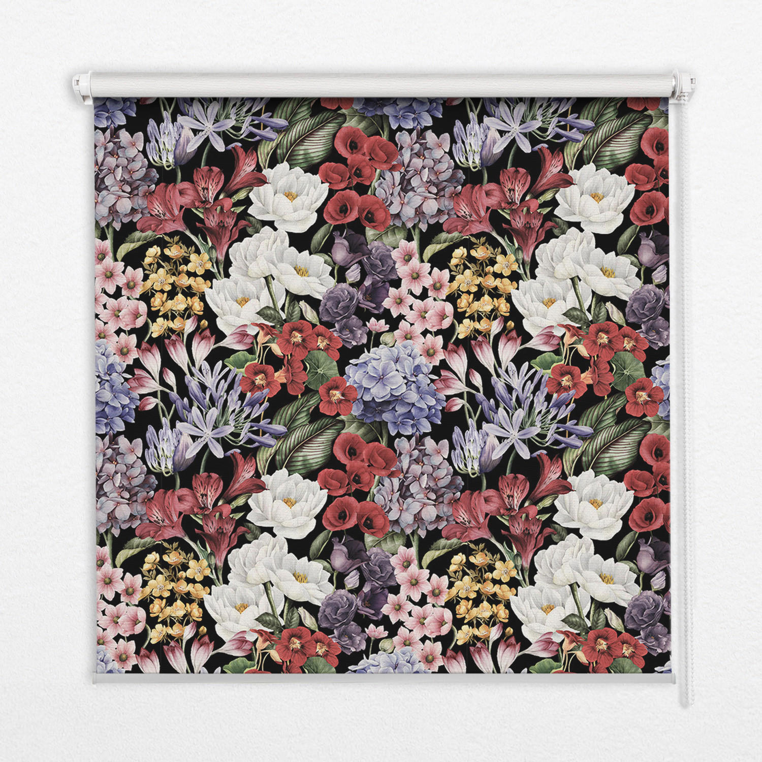 TULUP VNITŘNÍ roleta - okenní roleta - roleta - 120x140 cm - Barevné květiny