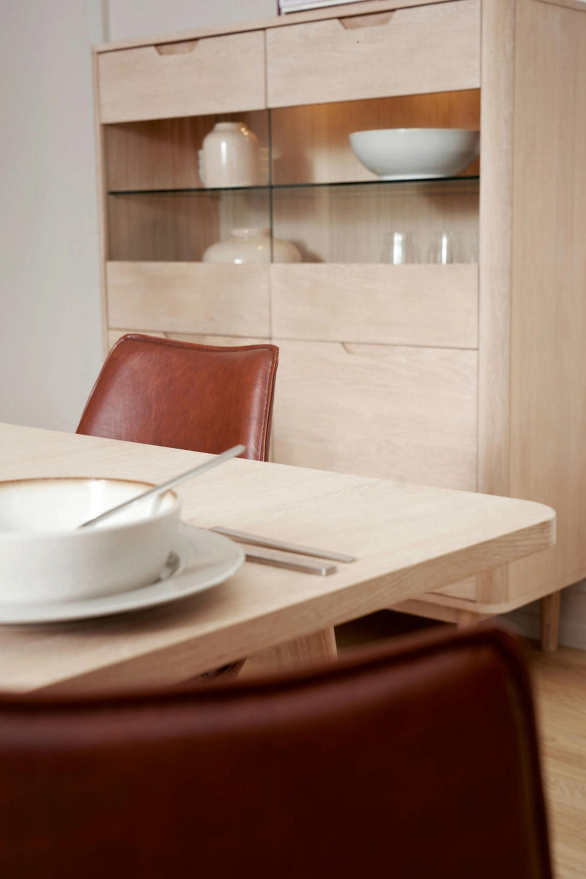 ESSTISCH 100/200/75 Eiche massiv rechteckig - Eichefarben, Holz (100/200/75cm) - Furnhouse