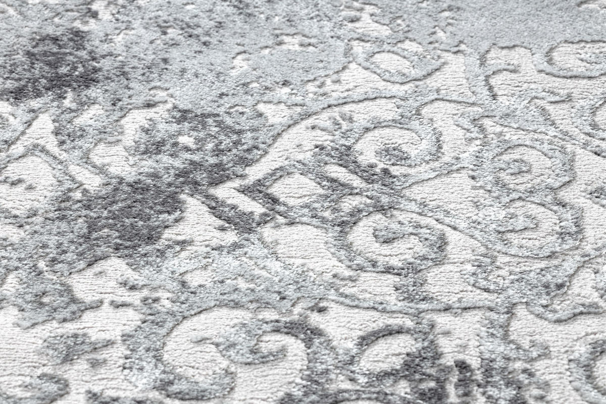 TEPPICH Mefe 200 cm - Grau, Textil (200/200cm) - rugsX