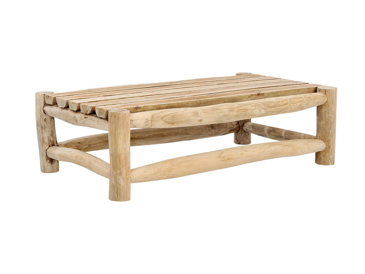 COUCHTISCH Barney Mangoholz 120 cm / 70 cm Teakfarben - Teakfarben, Holz (70/120/35cm)