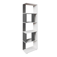 RAUMTEILER Anthrazit/Weiß 45 x 162.6 cm - Anthrazit/Weiß, Holzwerkstoff (45/162.6/23.6cm) - Vicco