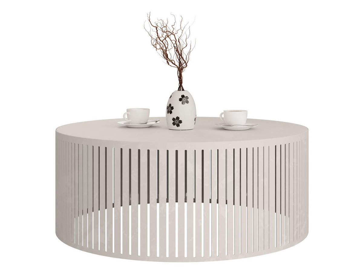 COUCHTISCH Velede - Kaschmir, Holzwerkstoff/Metall (75/75/30cm) - MIRJAN24