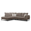 ECKSOFA CALME 5-Sitzer, creme - Creme, Holz/Textil (294/229cm) - Courtois Laville
