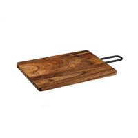 SCHNEIDEBRETT aus Akazienholz Stine - 33 x 23cm - Braun, Holz (23/43cm) - Björn