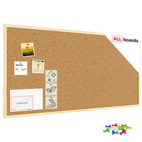 PINNWAND mit Naturholzrahmen 120x60cm - Braun, Holz (120/60/1.5cm) - ALLboards