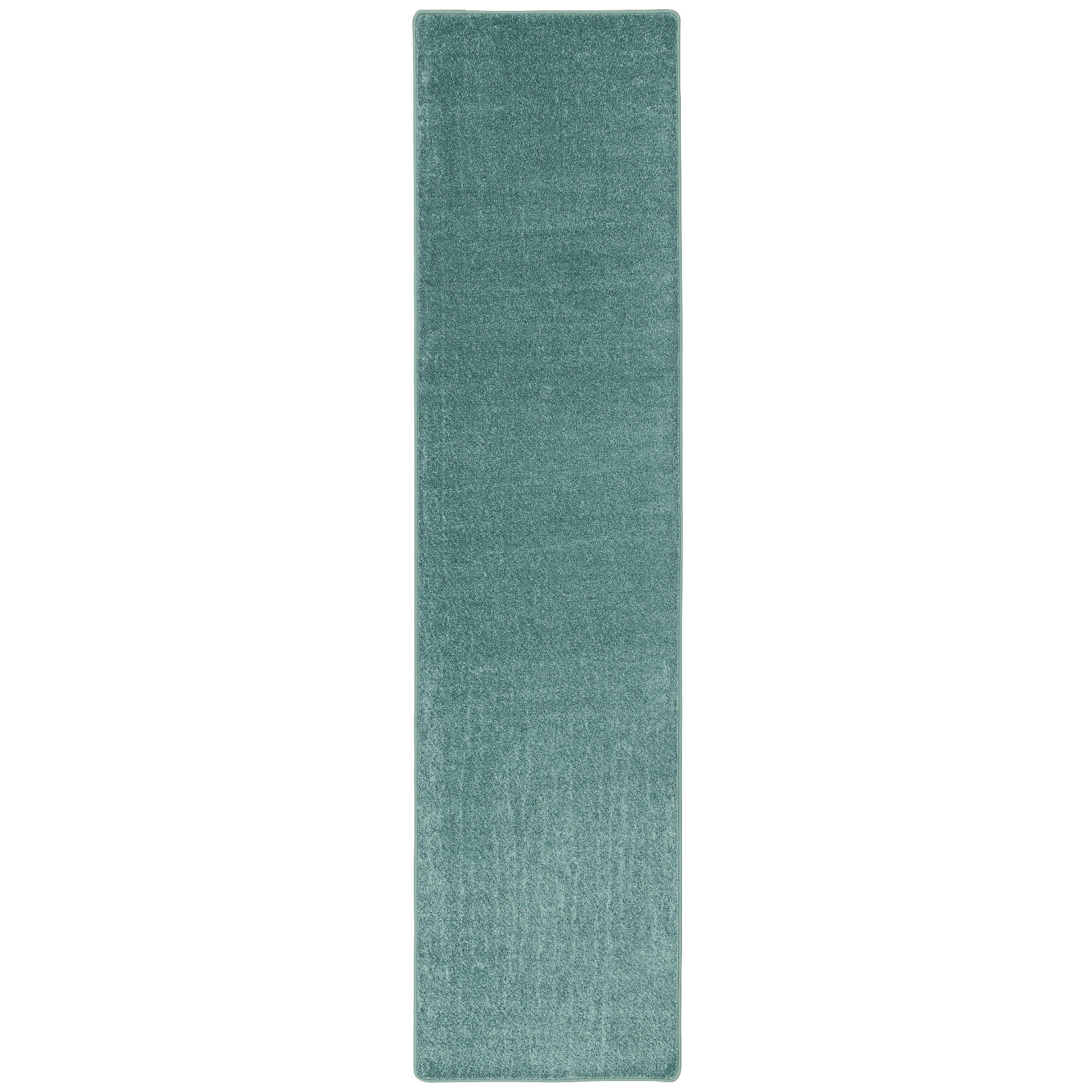 HOCHFLOR VELOURS LÄUFER TEPPICH LUNA - Mintgrün, Textil (80/400cm) - Snapstyle