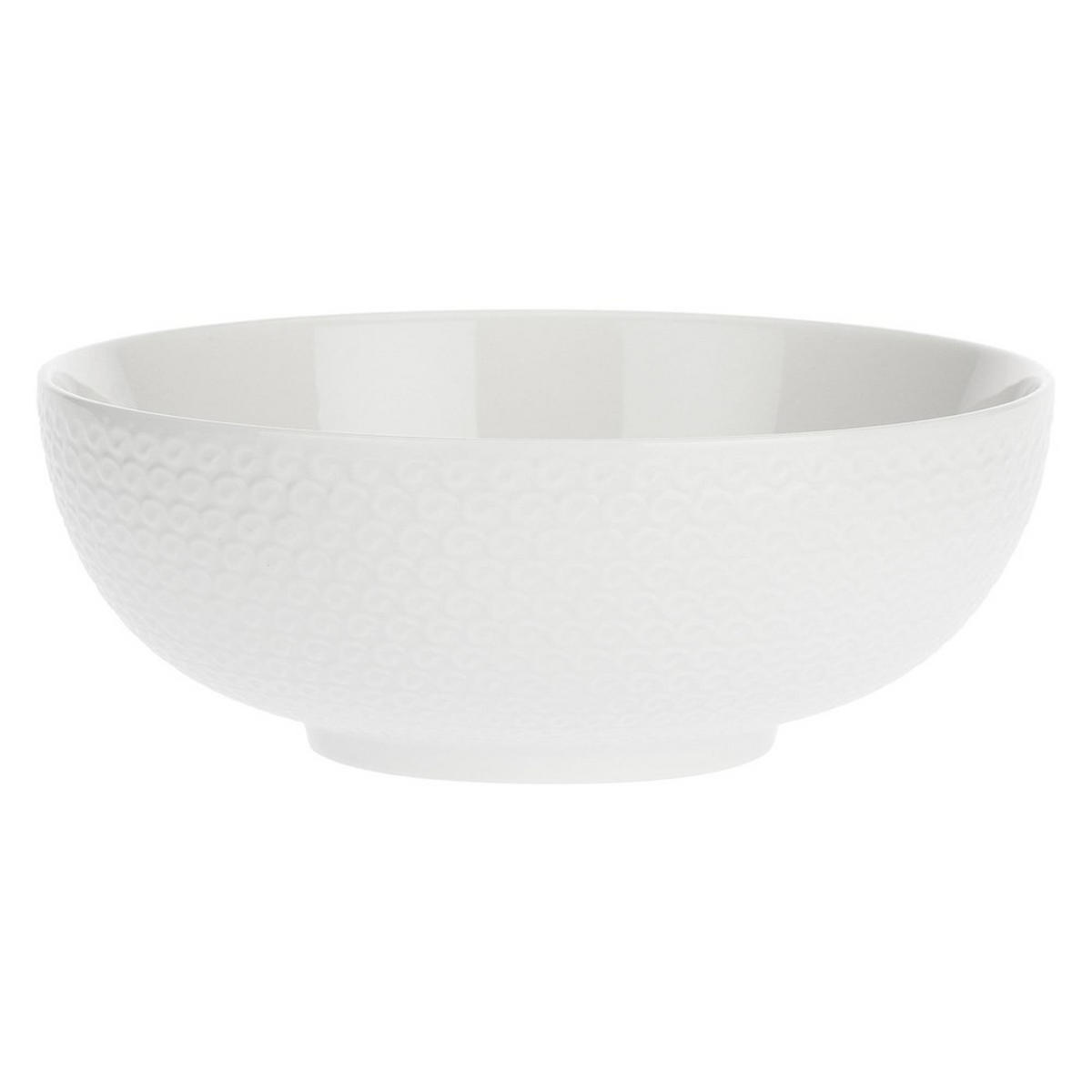 SCHÜSSEL Weiß 22/22/15 cm P002800922Z - Weiß, Keramik (22cm) - La Porcellana Bianca 