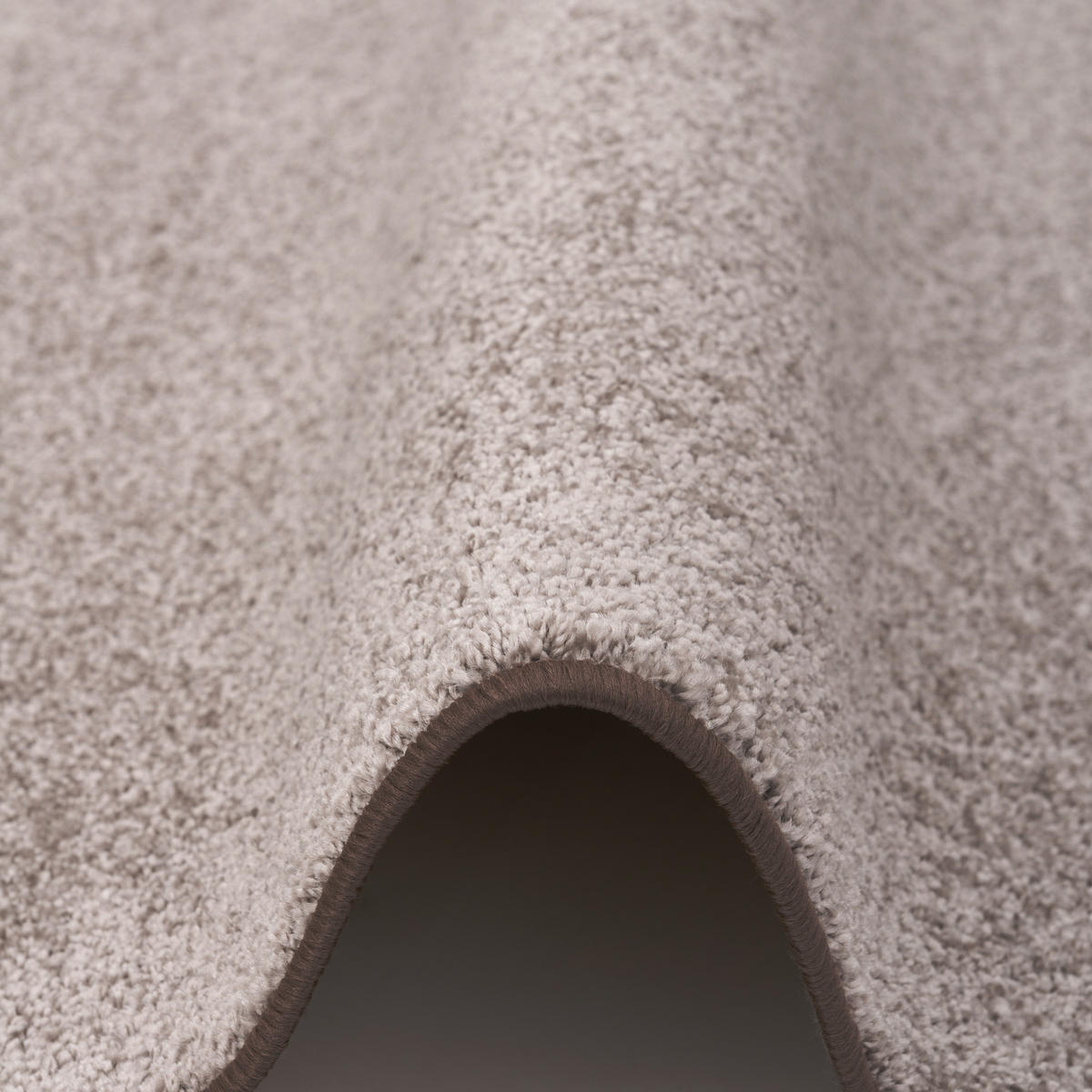 HOCHFLOR LANGFLOR TEPPICH LÄUFER COTTAGE - Taupe, Textil (80/200cm) - Snapstyle