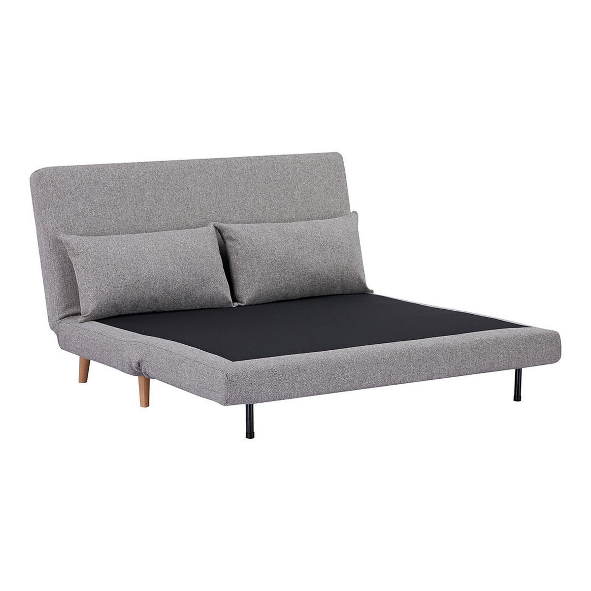 SCHLAFSOFA, Marlow, Grau, Polyester, 140 x 88 x 82 cm - Grau, Textil (140/82/88cm) - ebuy24