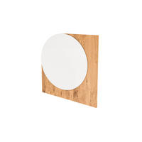 WANDSPIEGEL INA Wildeiche - Wildeiche, Holz (65/65/3cm) - byoak