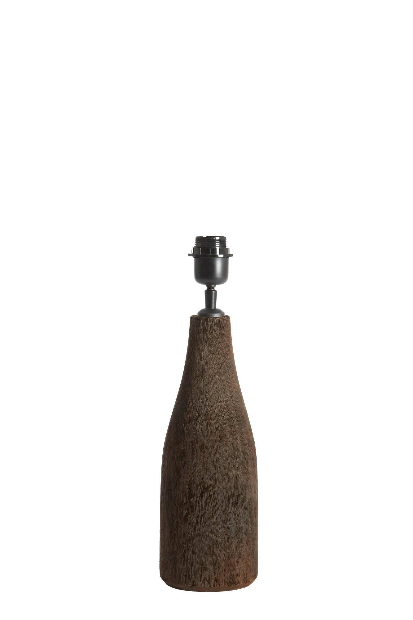 LAMPENFUSS Trapino Braun Ø13/32 cm - Braun, Holz (13/13/32cm) - Light & Living