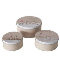 DOSEN Harald Ø 13-20 cm 3er-Set - Beige, Metall (20/9/20cm)
