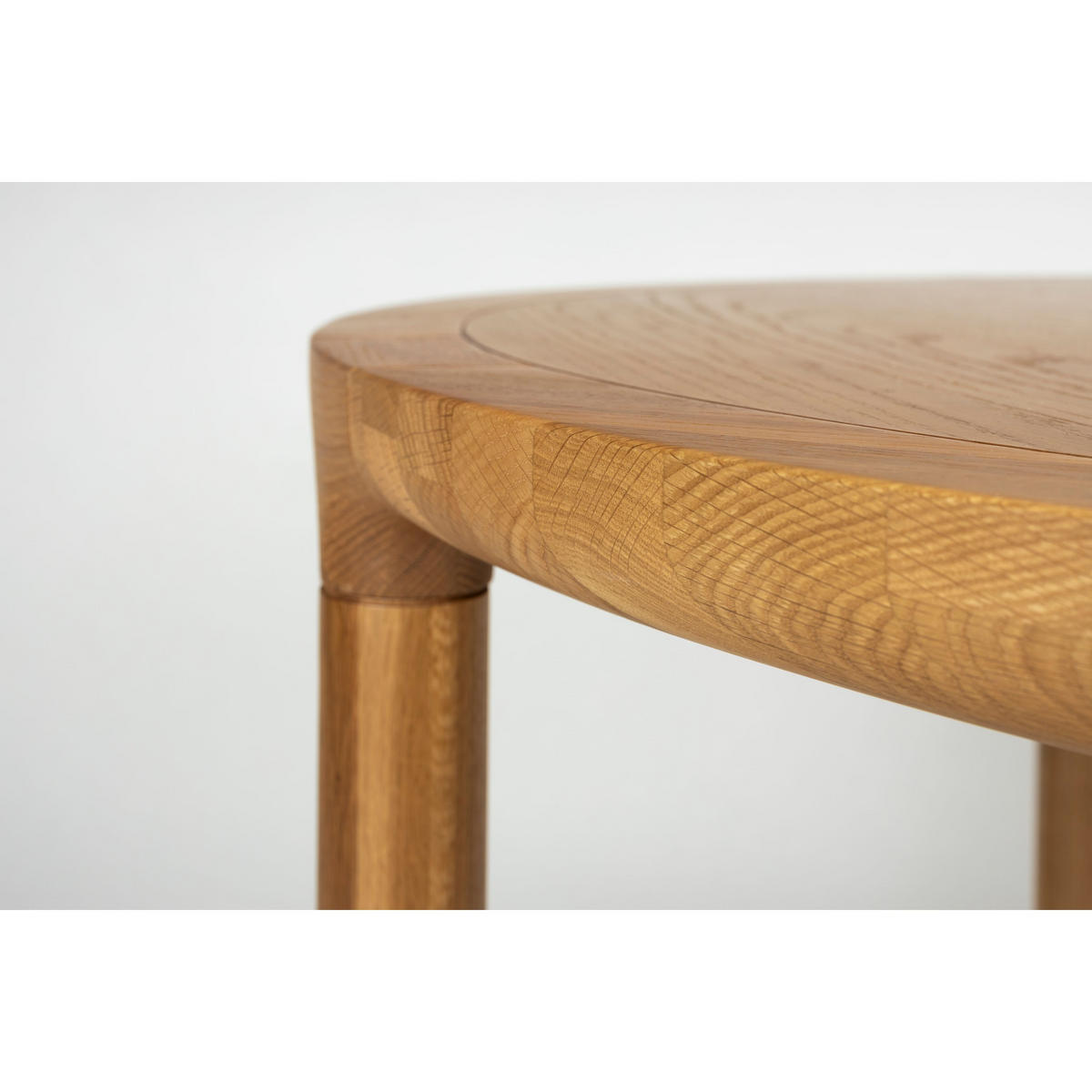 ESSTISCH Storm Rund 128 cm Natural - Naturfarben, Holz (128/128/75cm) - Zuiver