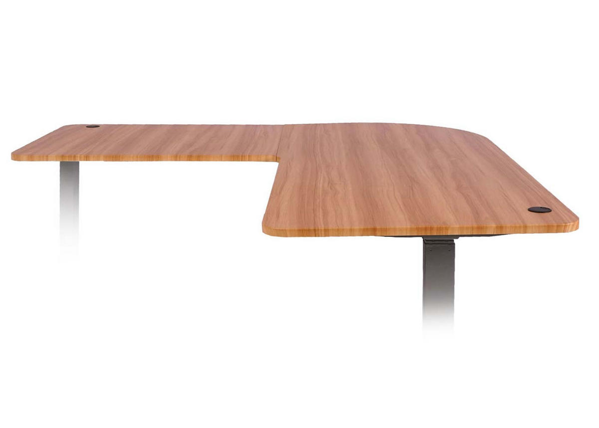 TISCHPLATTE FÜR ECK-SCHREIBTISCH Eiche Dekor - Eichefarben, Holz (97/177/2cm) - MCW