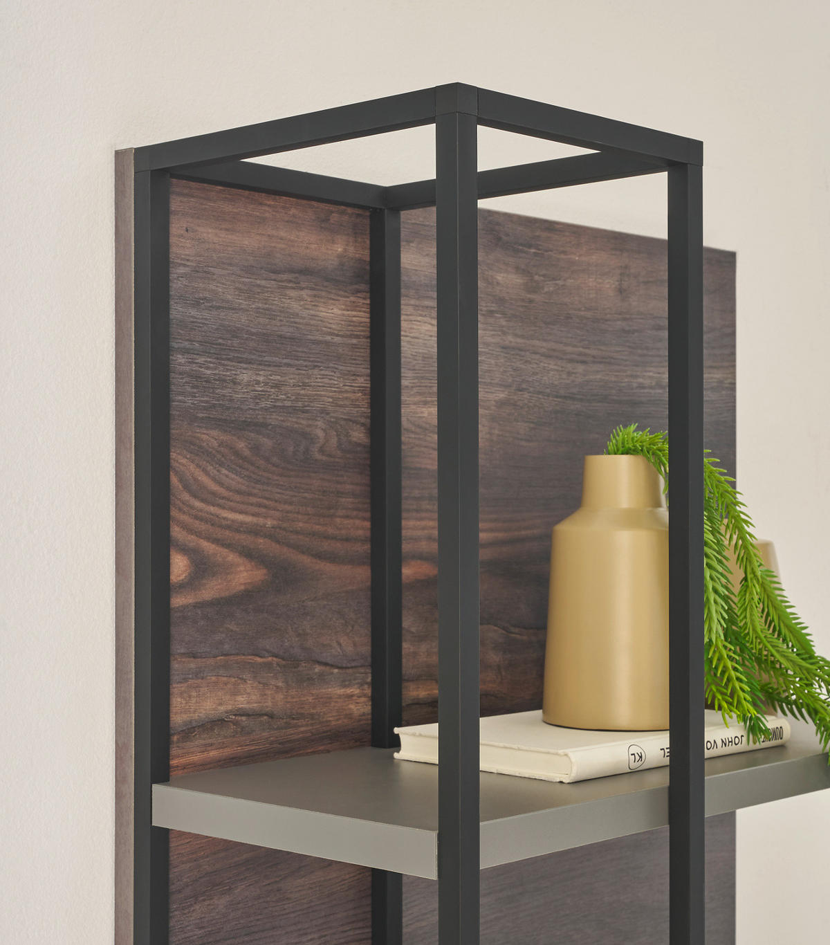 WANDPANEEL Thermo Eiche, grau, Wandboard 60 x 90 cm - Eichefarben/Grau, Holzwerkstoff (60/90/26cm) - Furn.Design