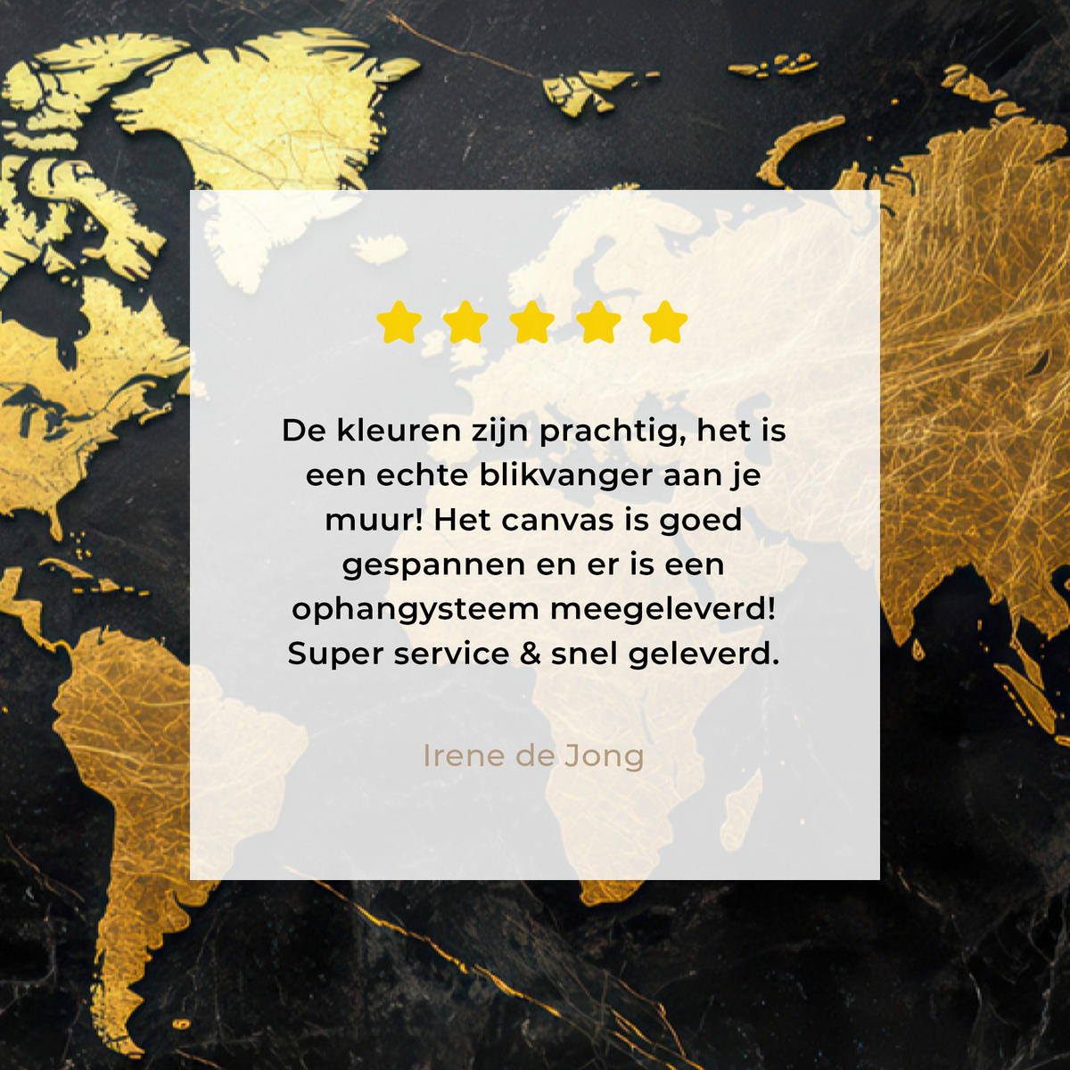 LEINWANDBILD Weltkarte - Gold - Marmor Deko XXL 80x120 cm - Goldfarben, Textil (80/120cm) - MuchoWow