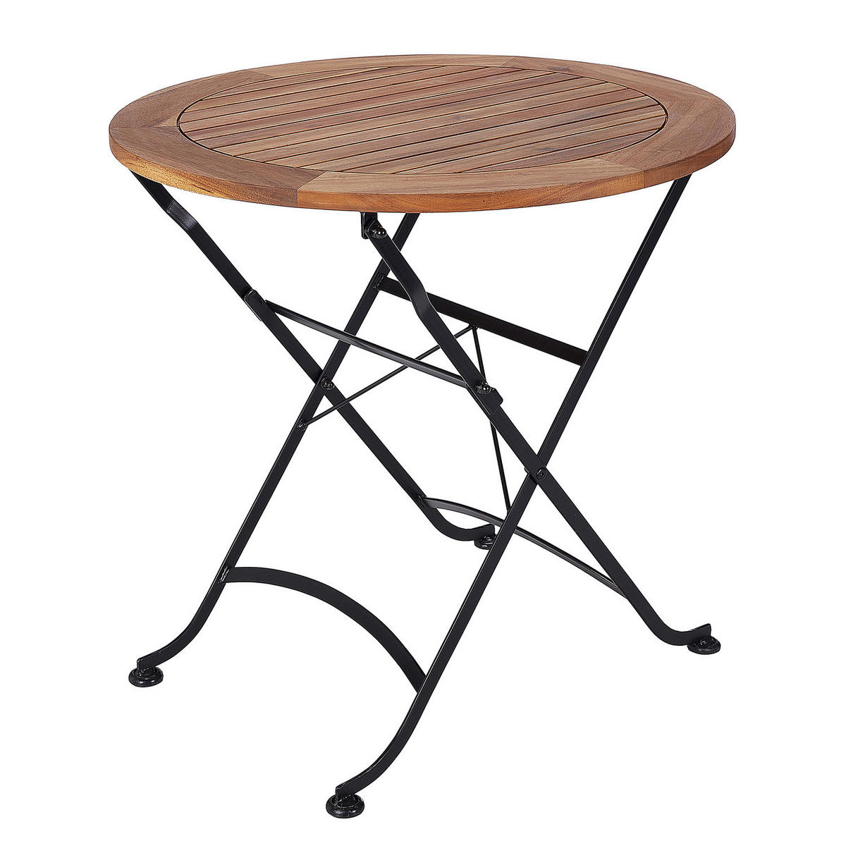 BALKON-SET (3-teilig) Parklife - Braun, Holz/Metall - BUTLERS