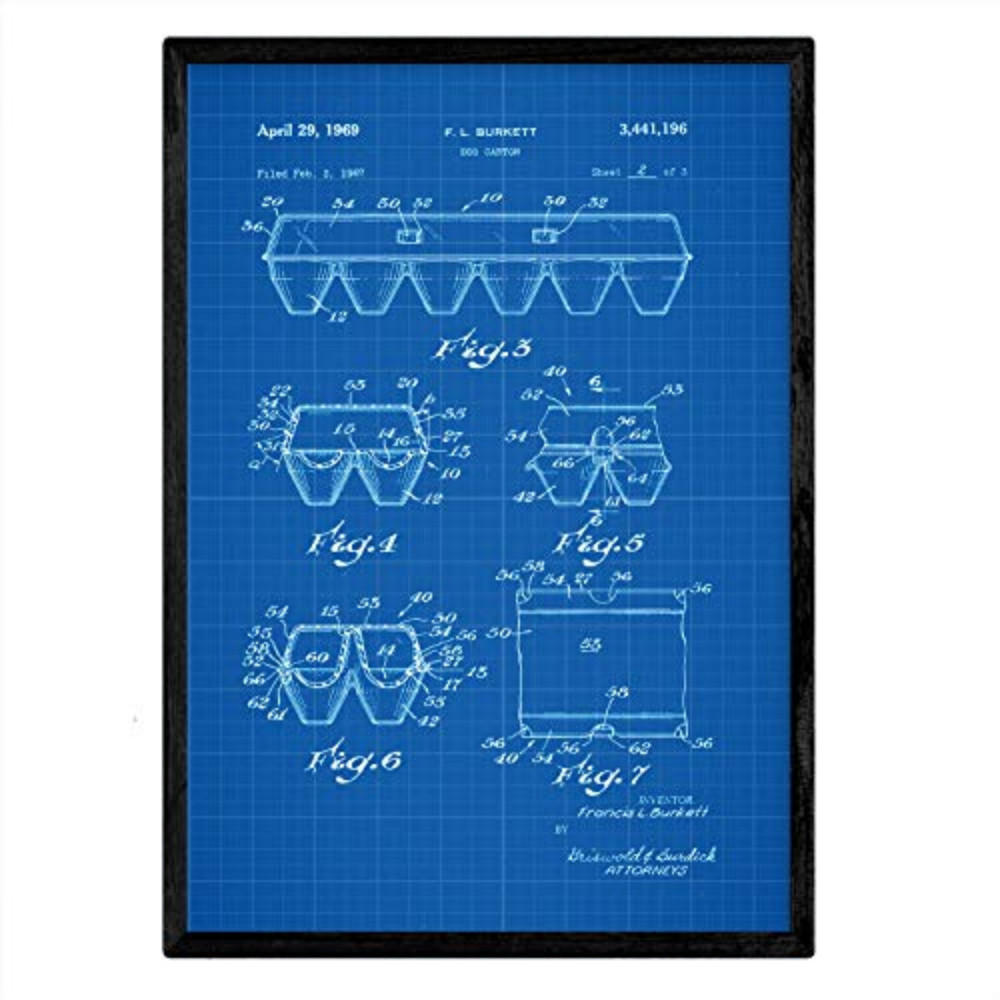 Nacnic Poster Klar 29.7x5x42 cm
