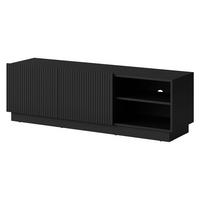 TV-ELEMENT Liverti 150 2D - Schwarz, Holzwerkstoff/Kunststoff (150/48/42cm) - MIRJAN24