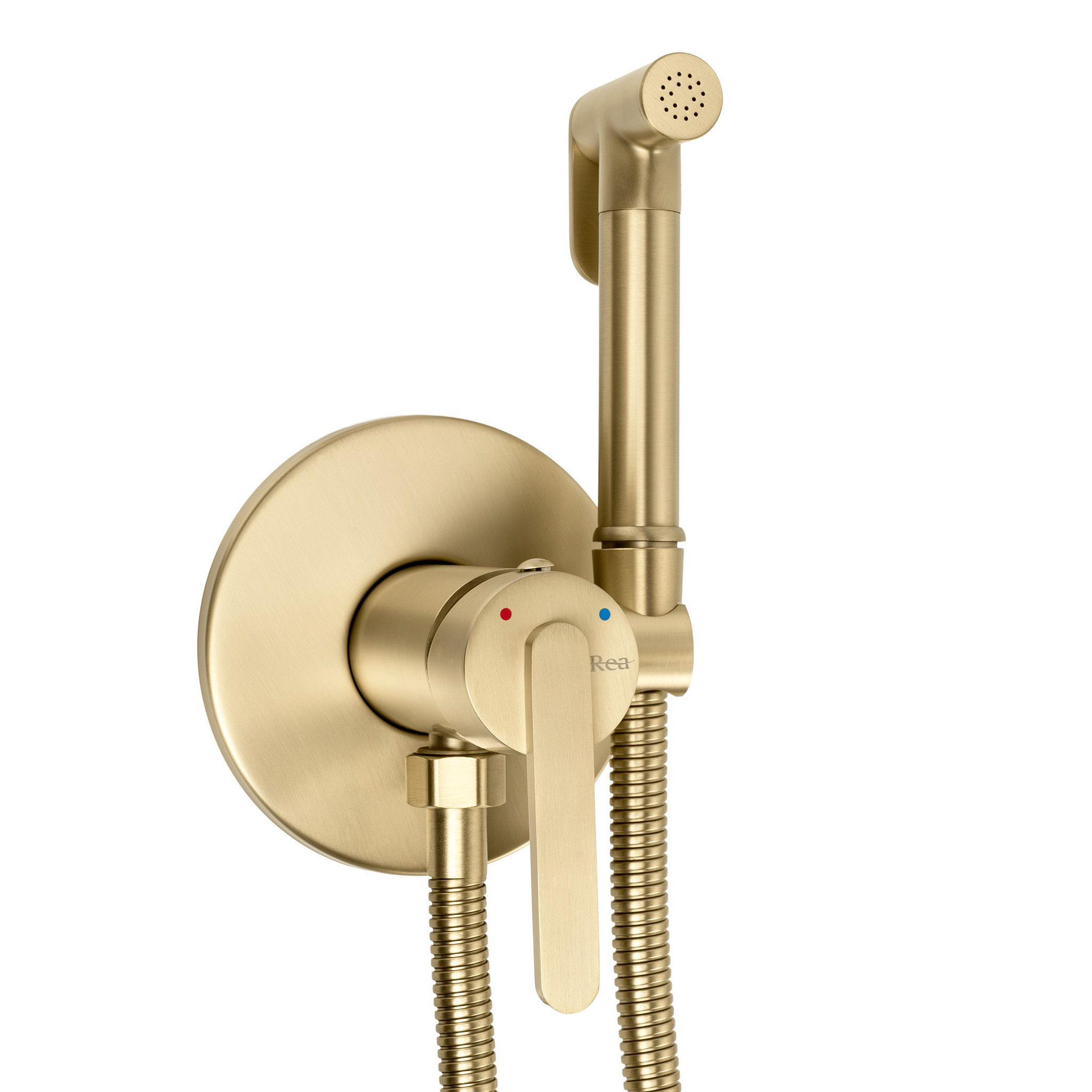 REA Bidetarmatur Gold 2x12x5.5 cm