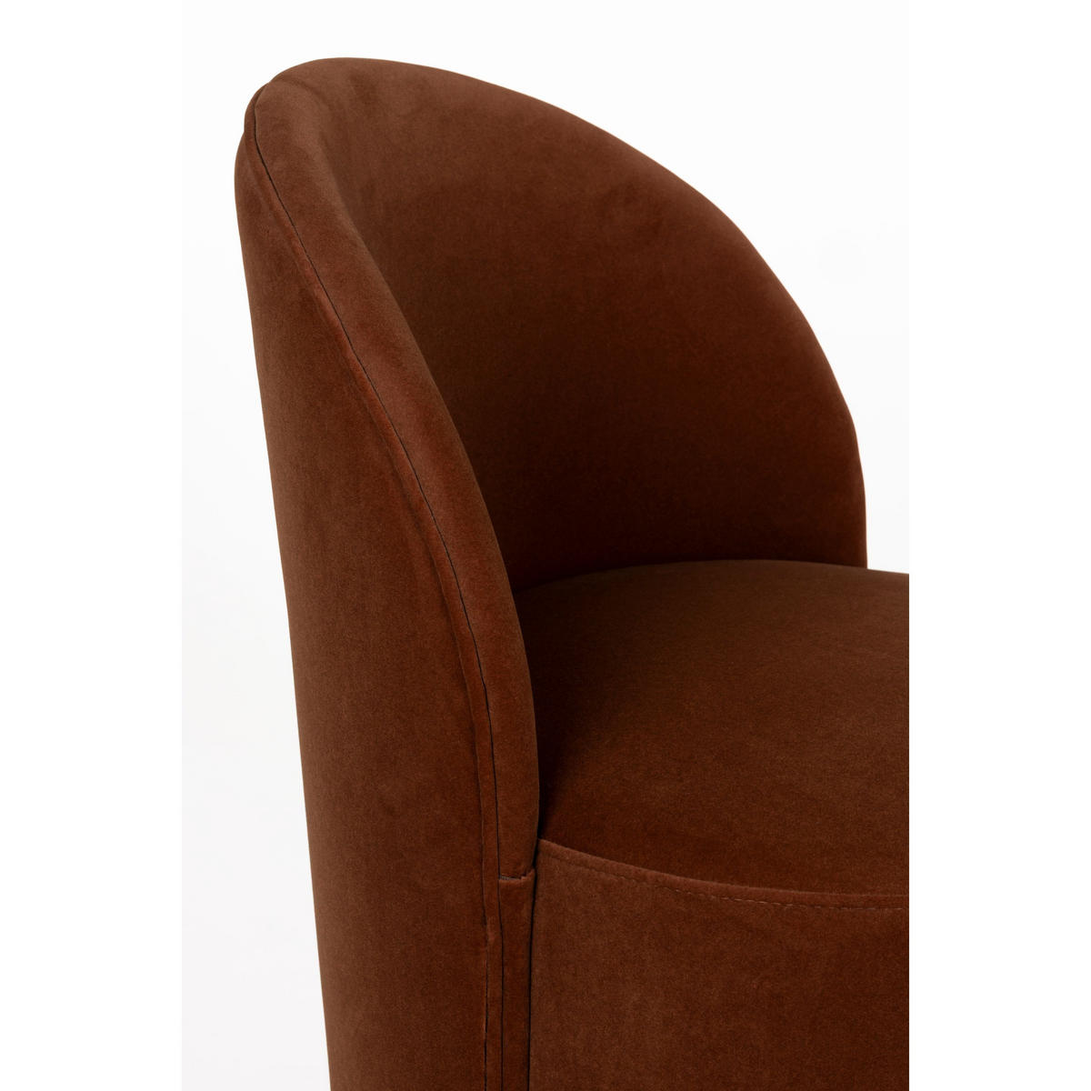 SESSEL Push Braun - Braun, Kunststoff (58/82/53cm) - Zuiver