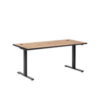 SCHREIBTISCH Panda 70x160x75 cm Eiche - Eichefarben, Holz (75/160/70cm) - PROREGAL