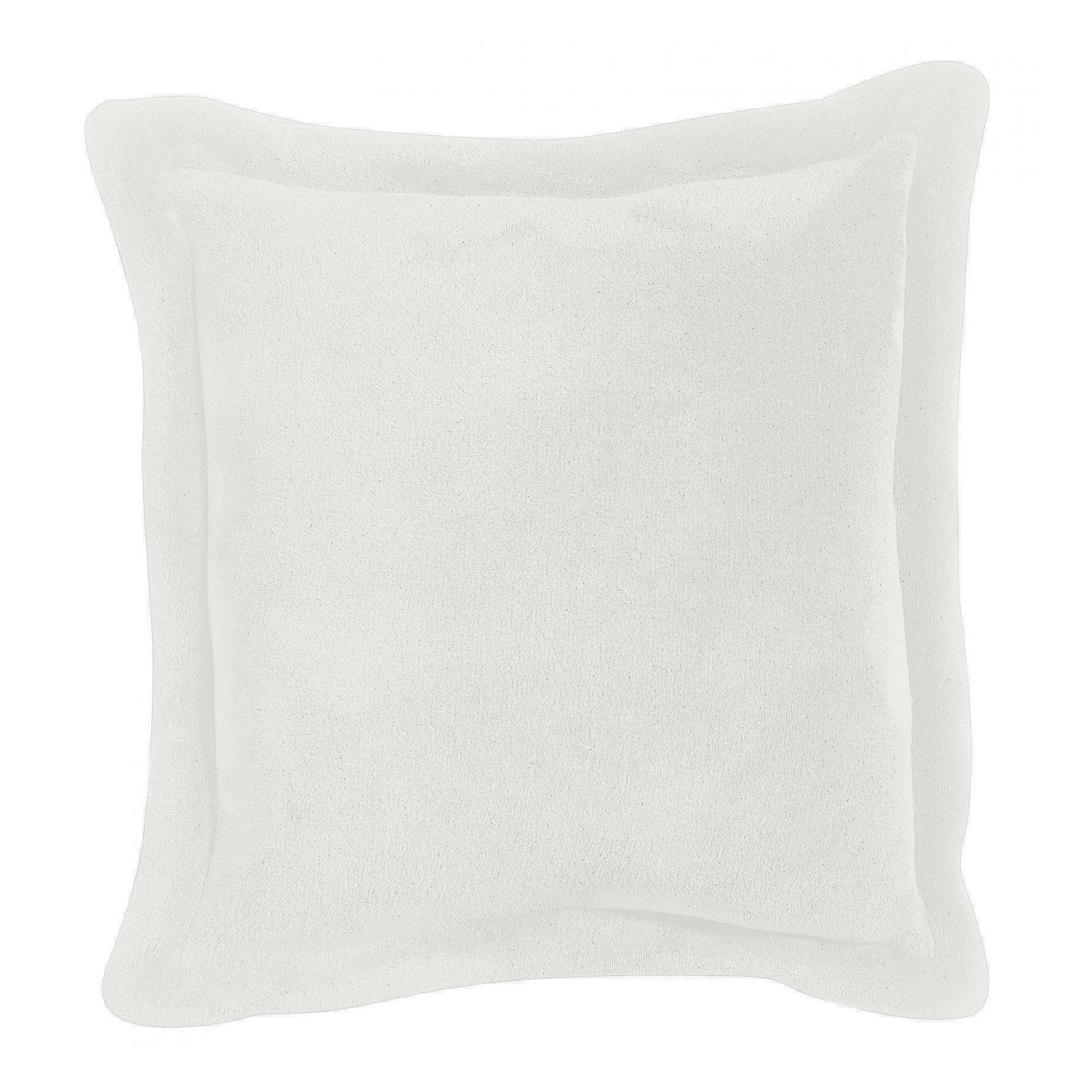 KISSEN Tender schneeweiß 50 x 50 cm - Weiß, Textil (50/50cm) - Vivaraise