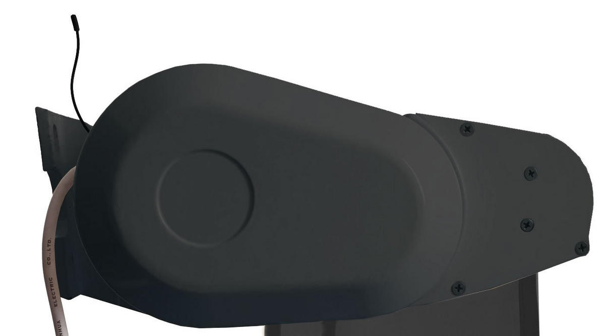 KASSETTEN-MARKISE VOLANT AUSFAHRBAR Anthrazit, Anthrazit - Anthrazit, Textil (400/15/300cm) - MCW