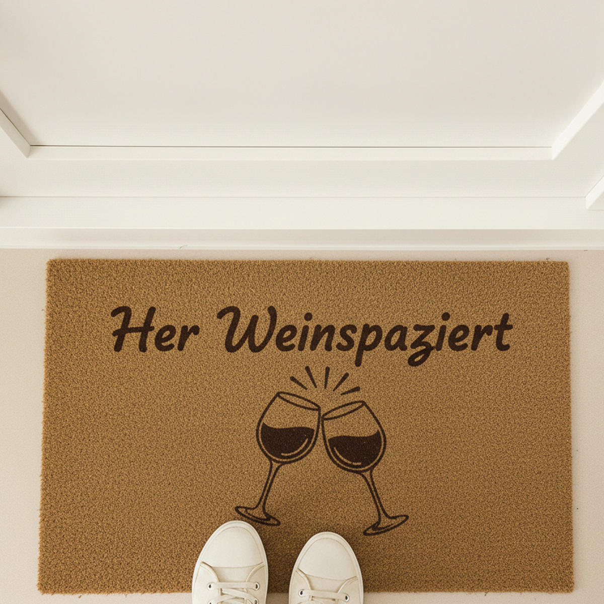 ROHOŽ - různobarevná, textil/plast (60/40cm) - Relaxdays