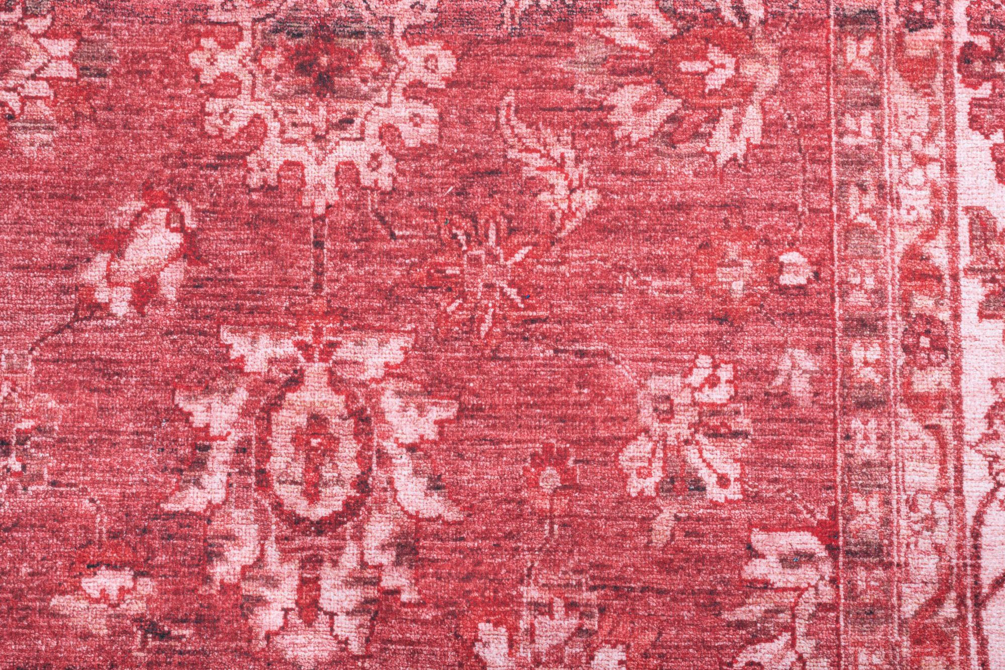 VINTAGE-TEPPICH Adara 70x140 cm - Rot, Textil (70/140cm) - Gino Falcone