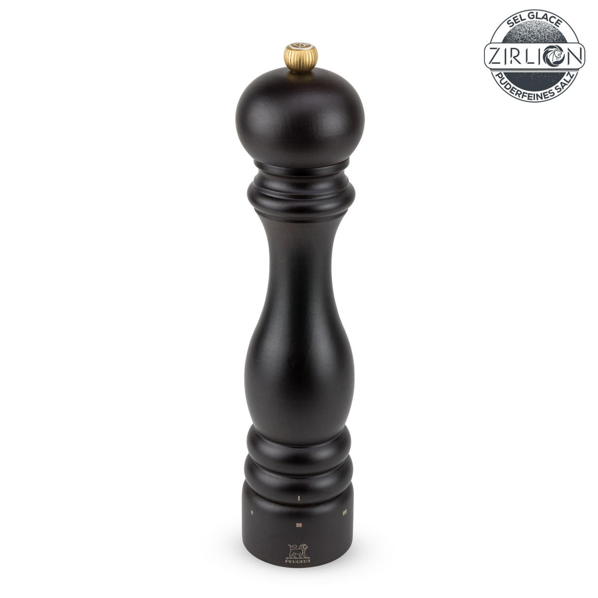 SALZMÜHLE Paris uSelect 27cm Buchenholz Schokolade Zirkonia-Mahlwerk - Braun, Holz (6.2/27/6.2cm) - PEUGEOT