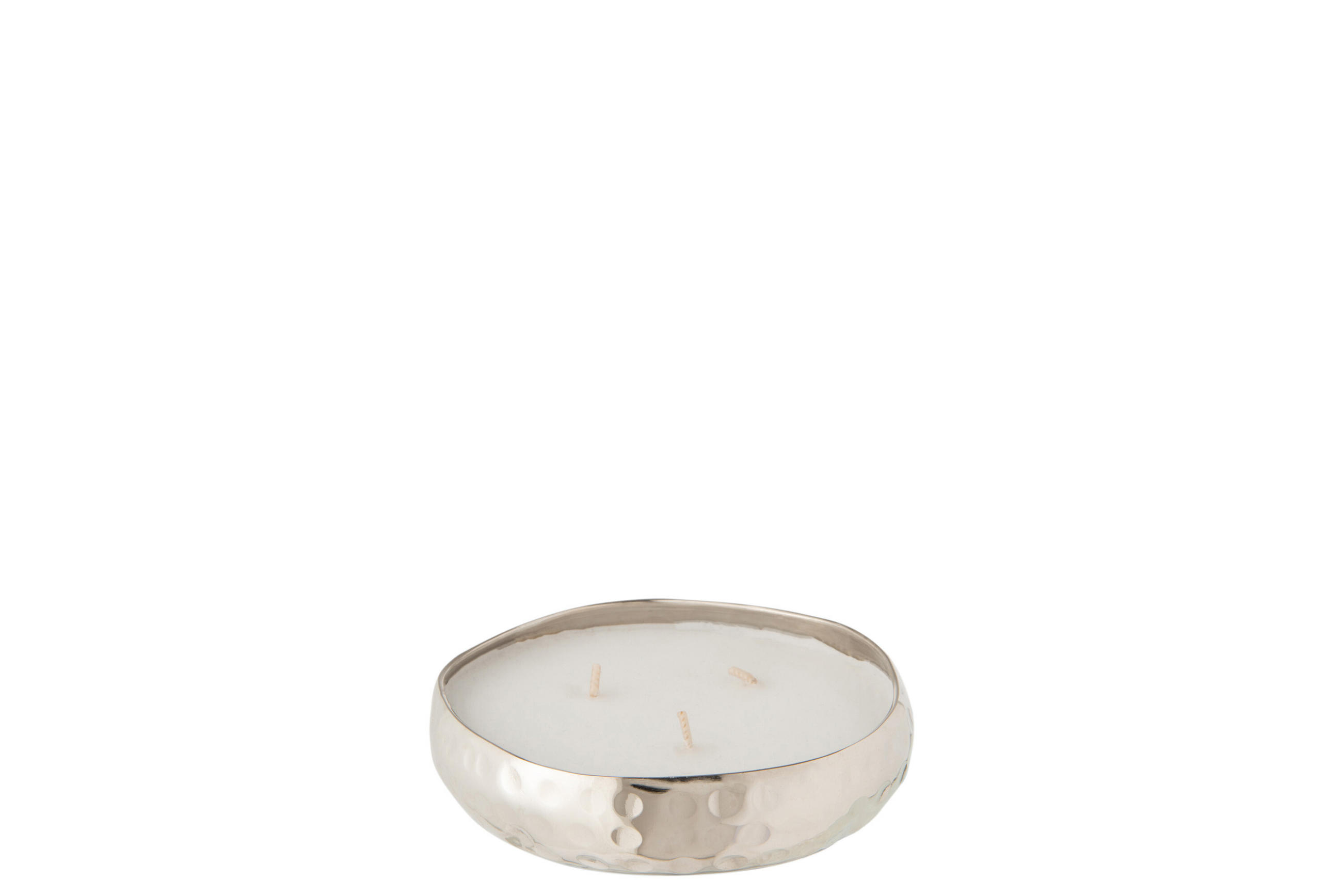DUFTKERZE M-CHIC - Silber - S - 18 Std. - Silberfarben, Paraffin (12/3.5cm) - J-Line