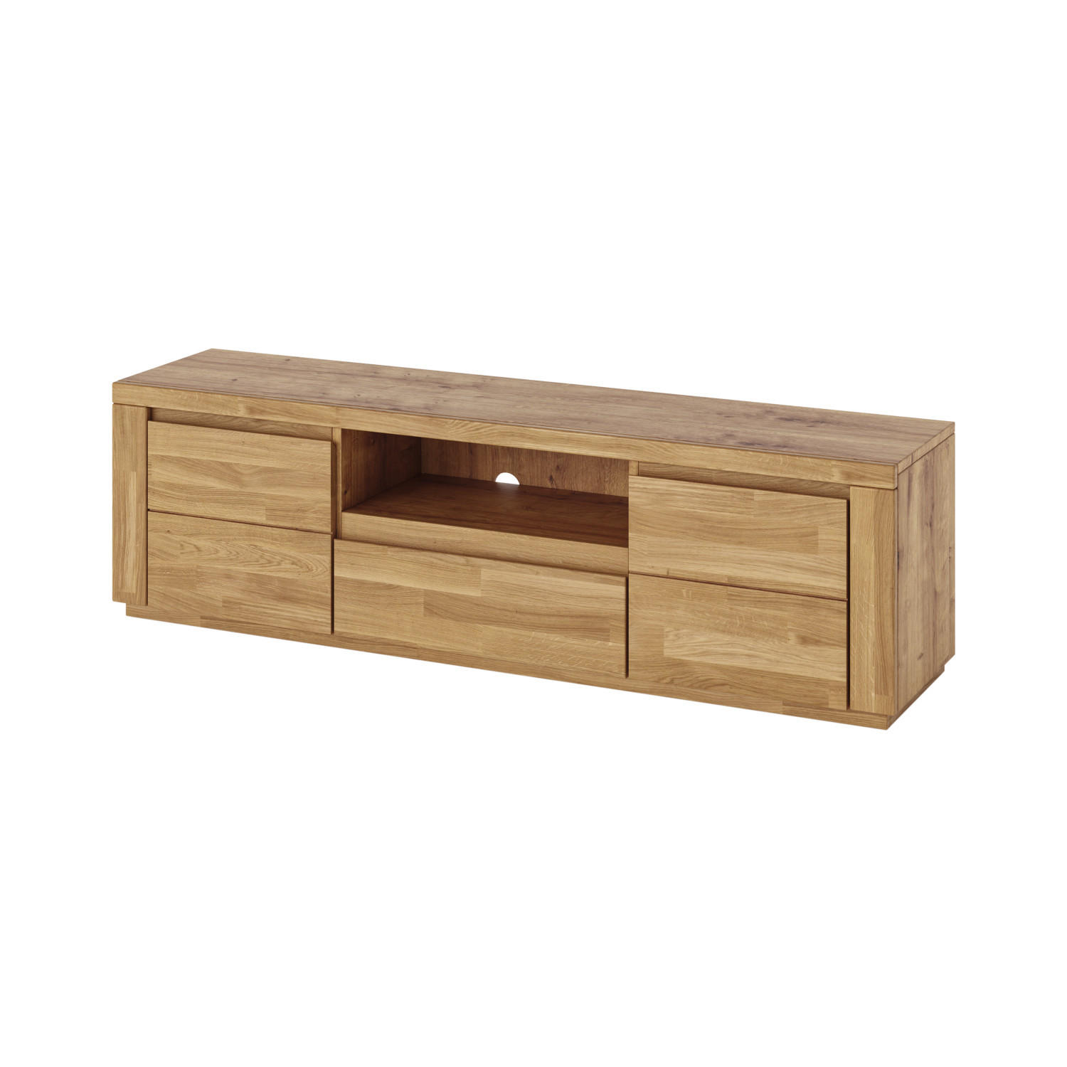 LOWBOARD Skagen - Eichefarben, Holz (37/47/160cm) - kiki design