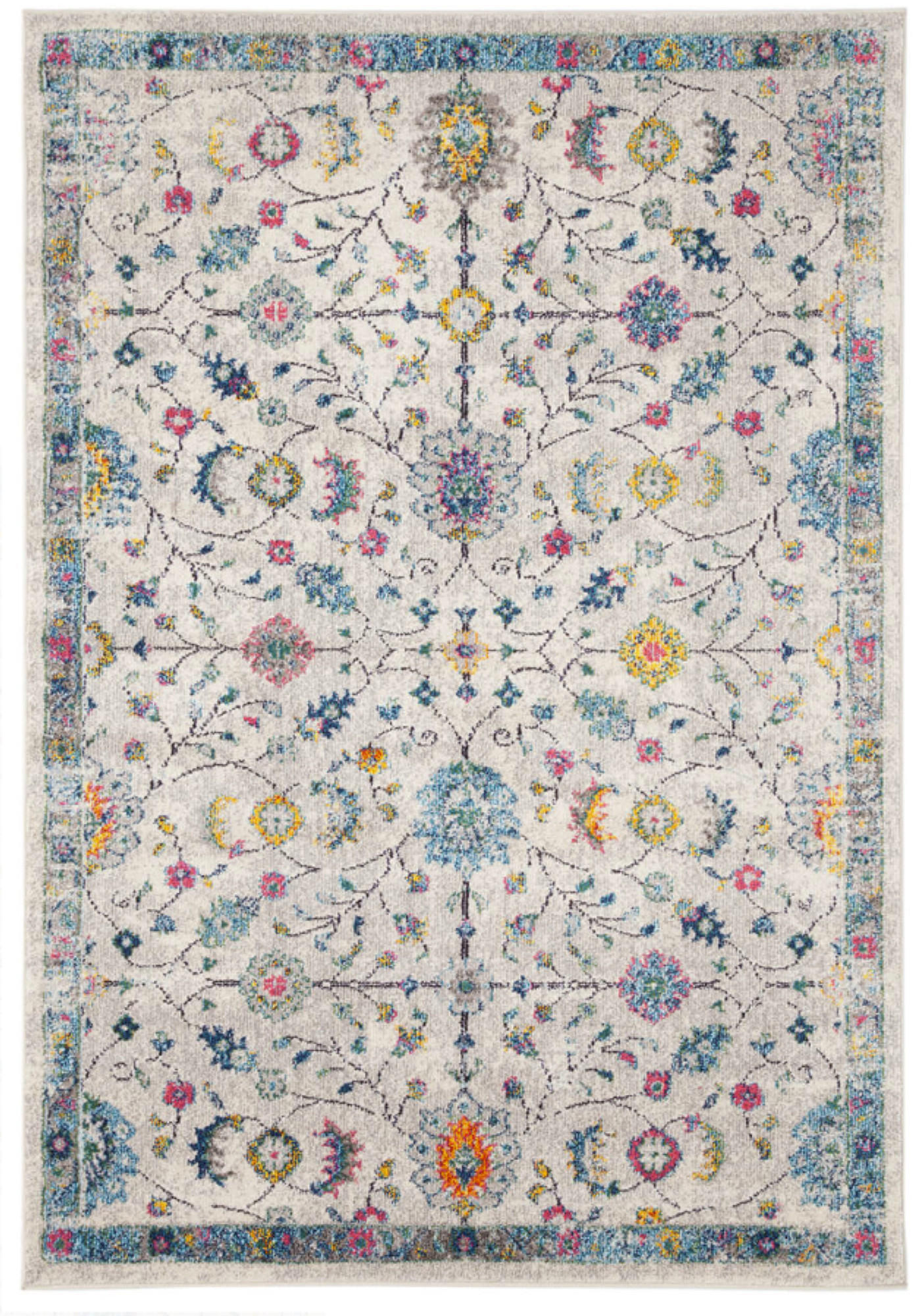 TEPPICH modern Flachgewebe Orient HALIL Mehrfarbig 200 x 300 cm - Multicolor, Textil (200/300cm) - Novatrend