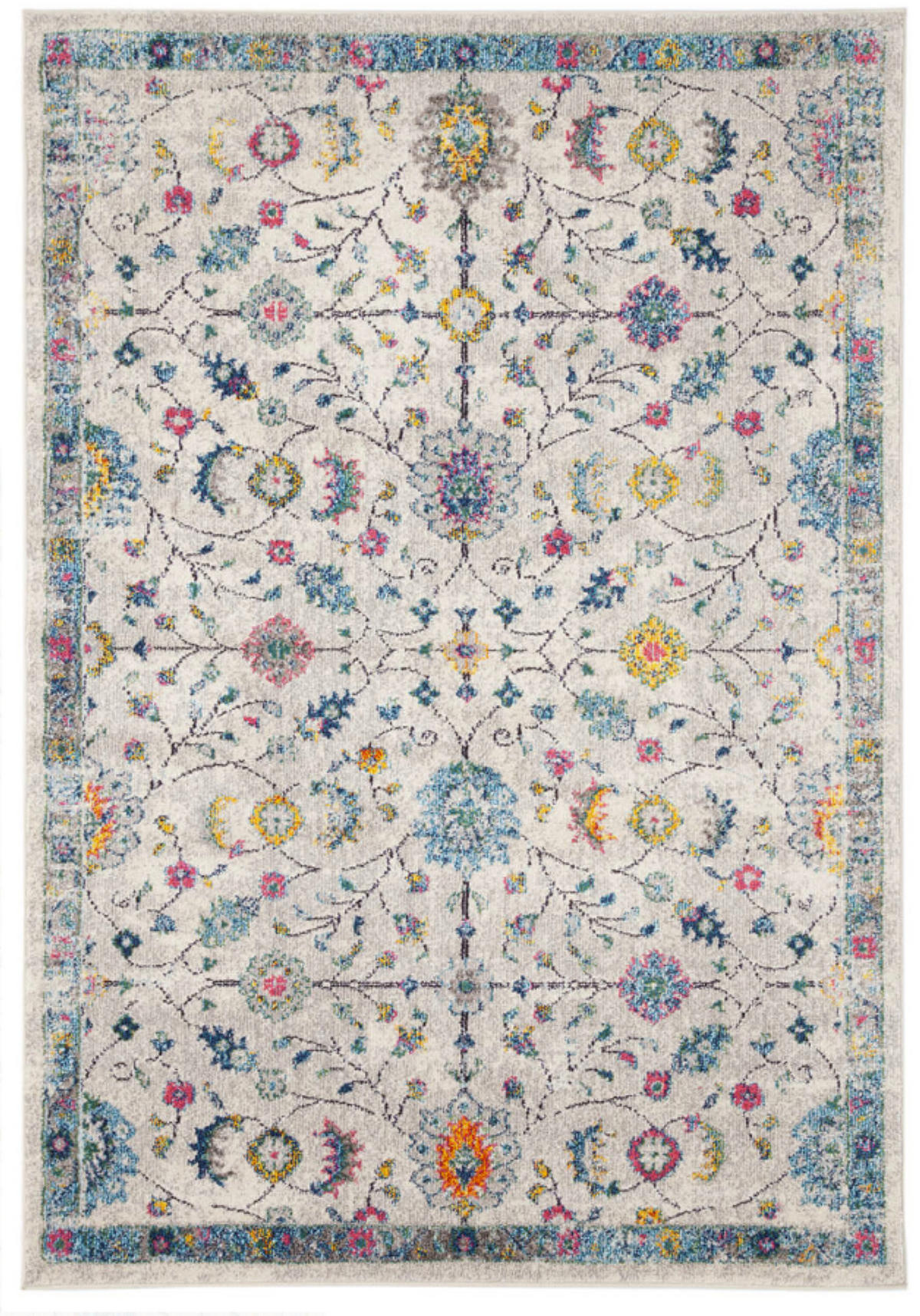 TEPPICH modern Flachgewebe Orient HALIL Mehrfarbig 200 x 300 cm - Multicolor, Textil (200/300cm) - Novatrend